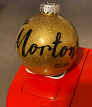 Load image into Gallery viewer, Family EST. Christmas ornament
